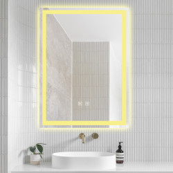 Lustro LED łazienkowe 45x60